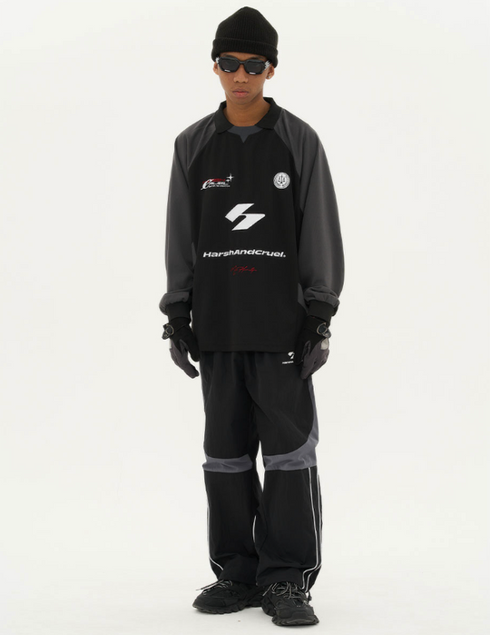 Harsh and Cruel Stitched Raglan Logo Jersey