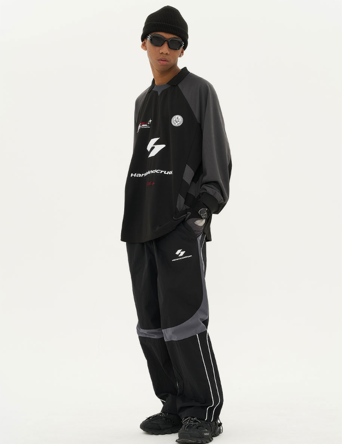 Harsh and Cruel Stitched Raglan Logo Jersey