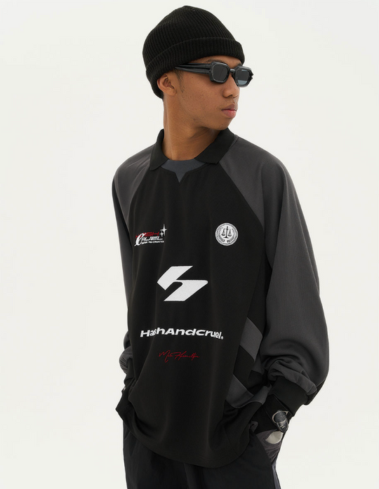 Harsh and Cruel Stitched Raglan Logo Jersey