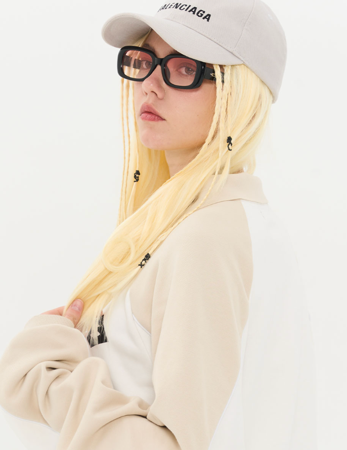 Harsh and Cruel Retro Zipper Polo Shirt