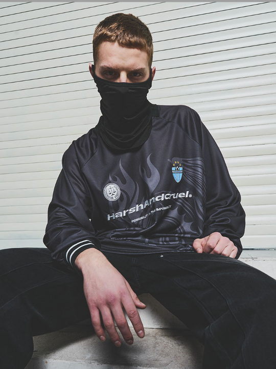 Harsh and Cruel Dragon Logo Jersey Shirt