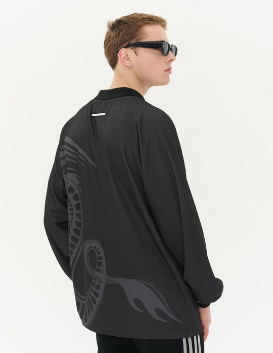 Harsh and Cruel Dragon Logo Jersey Shirt