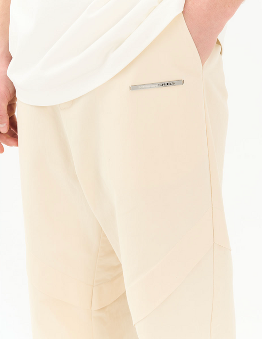 Harsh and Cruel Deconstructed Stitched Pleated Trousers