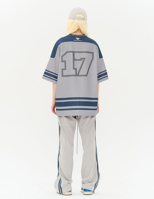 Harsh and Cruel Striped Flared Sweatpants