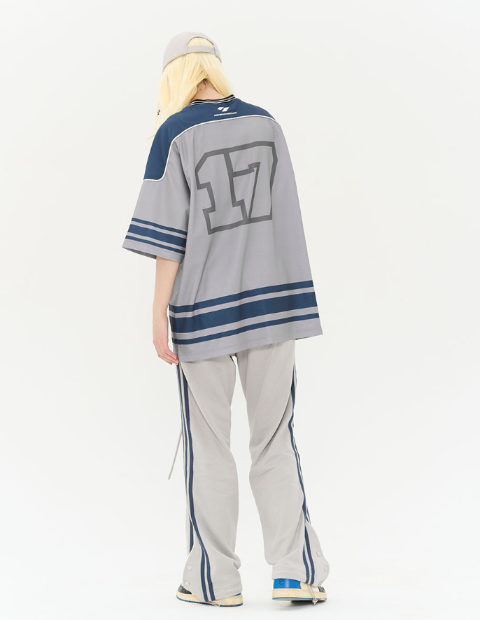 Harsh and Cruel Striped Flared Sweatpants