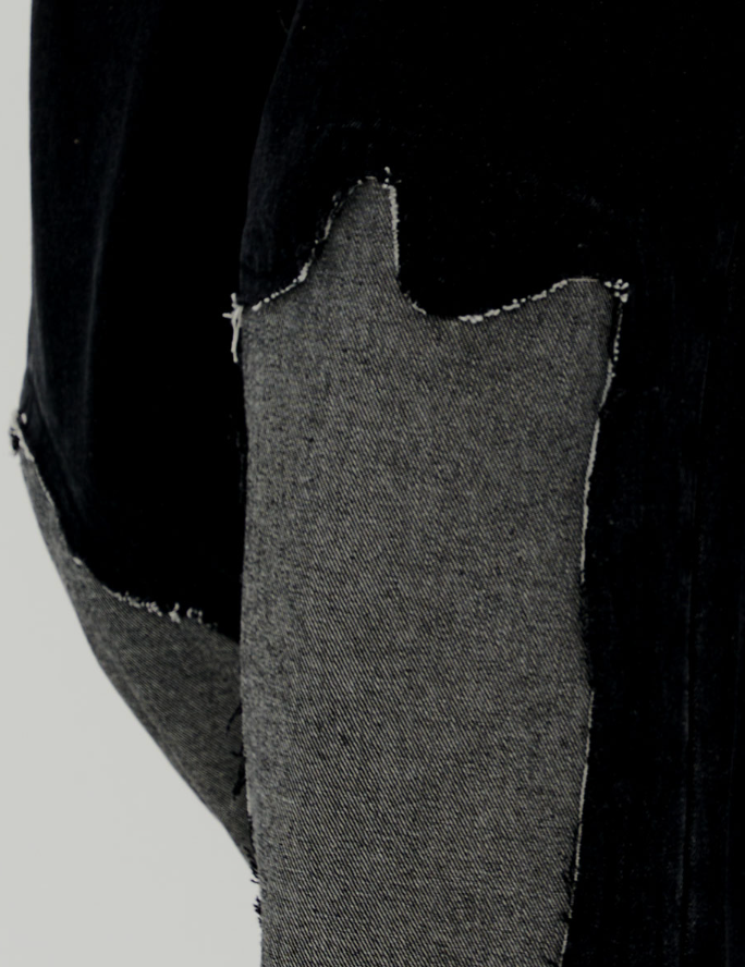 Harsh and Cruel Destroyed Washed Loose Trousers