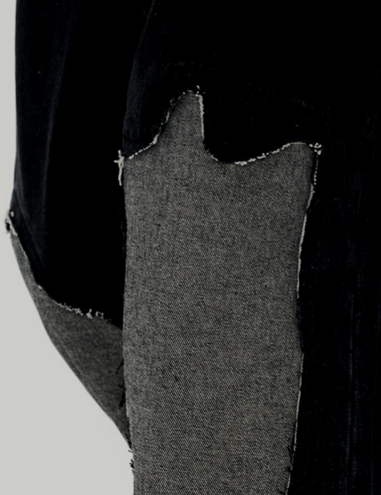 Harsh and Cruel Destroyed Washed Loose Trousers