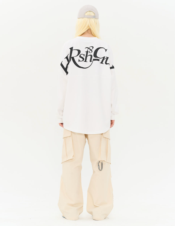 Harsh and Cruel Irregular Pleated Carabiner Loose Trousers