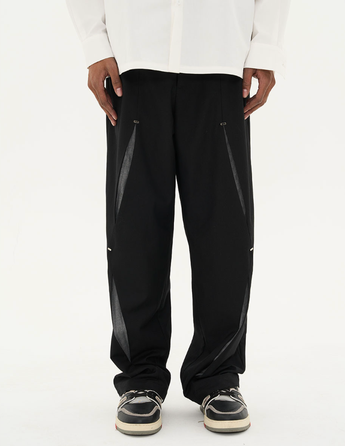 Harsh and Cruel Ripped Seam Deconstructed Trousers