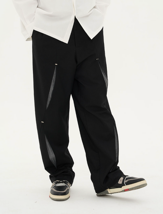 Harsh and Cruel Ripped Seam Deconstructed Trousers