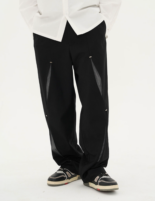 Harsh and Cruel Ripped Seam Deconstructed Trousers