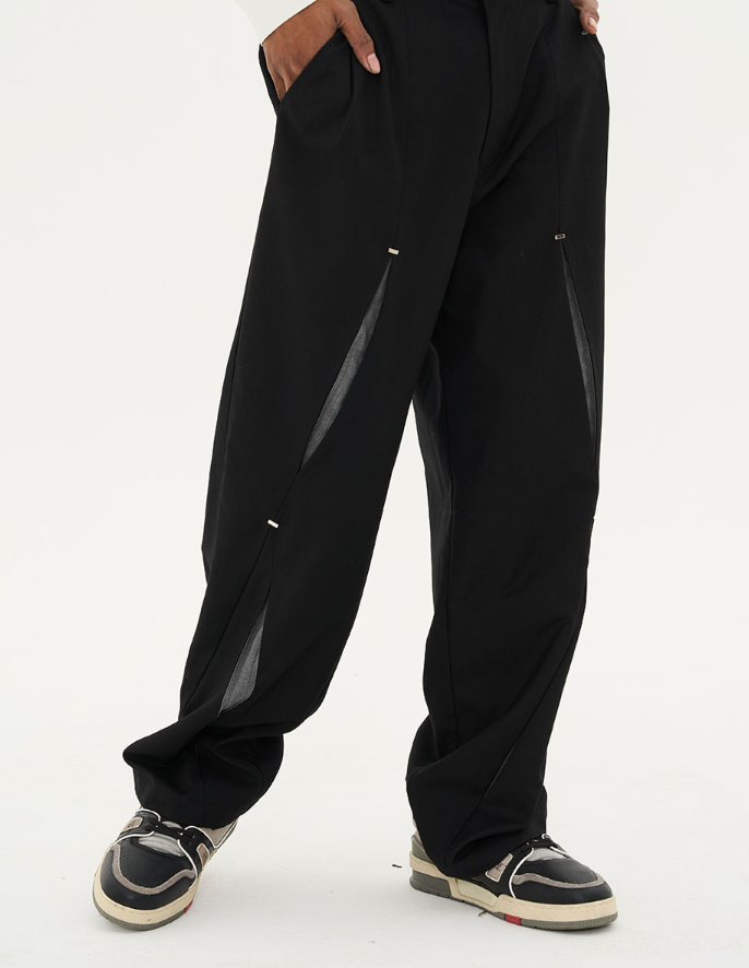 Harsh and Cruel Ripped Seam Deconstructed Trousers