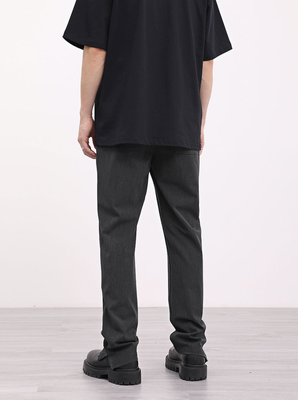 F3F Select All Match Zipper Casual Pants