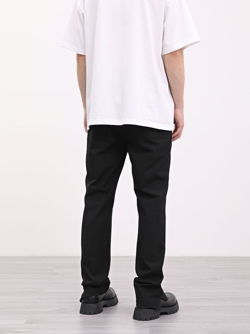 F3F Select All Match Zipper Casual Pants