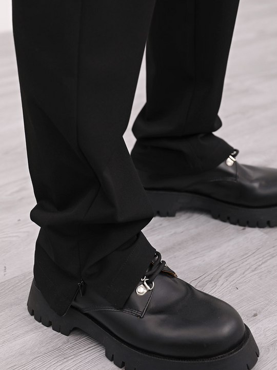 F3F Select All Match Zipper Casual Pants