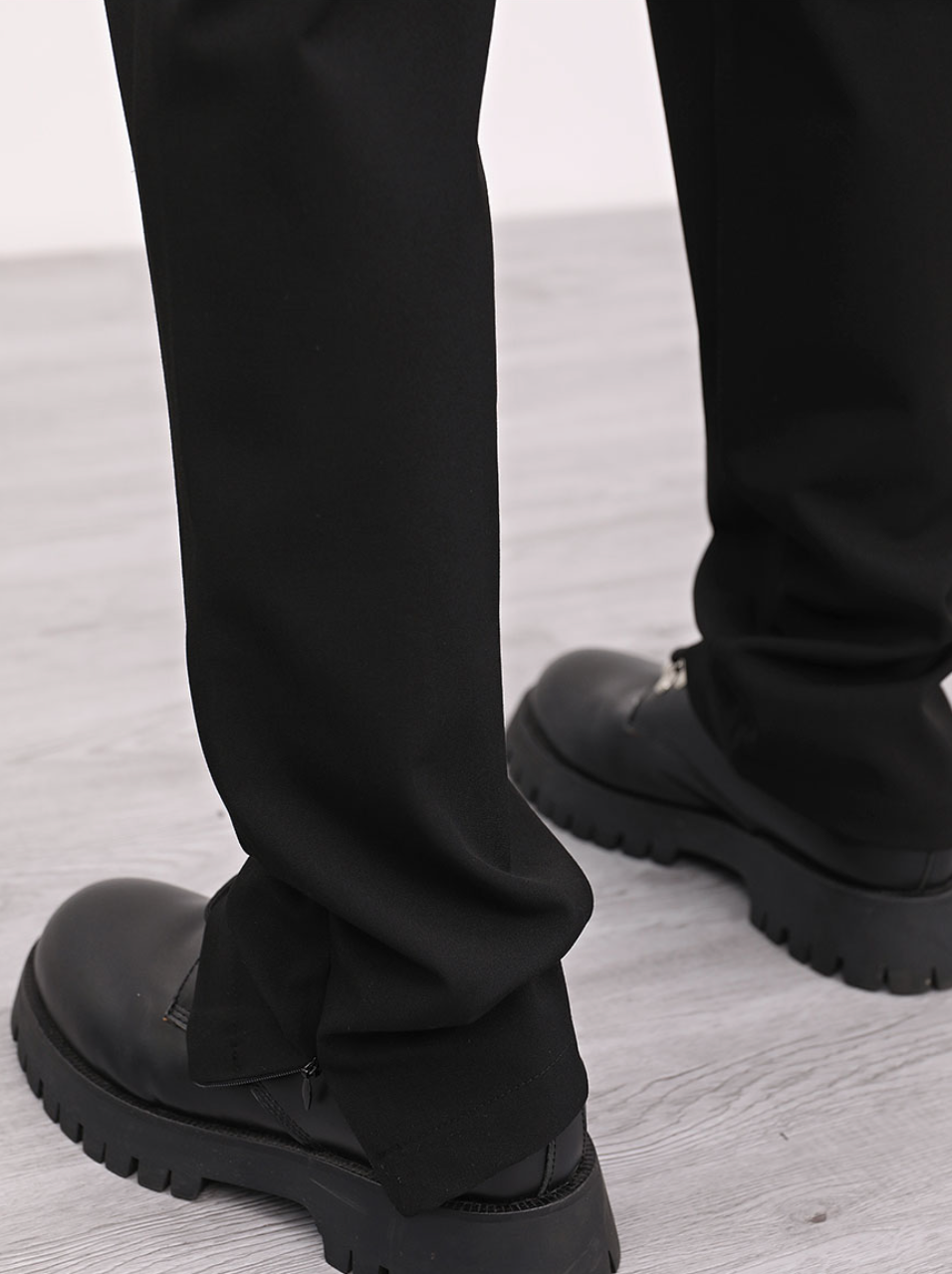 F3F Select All Match Zipper Casual Pants