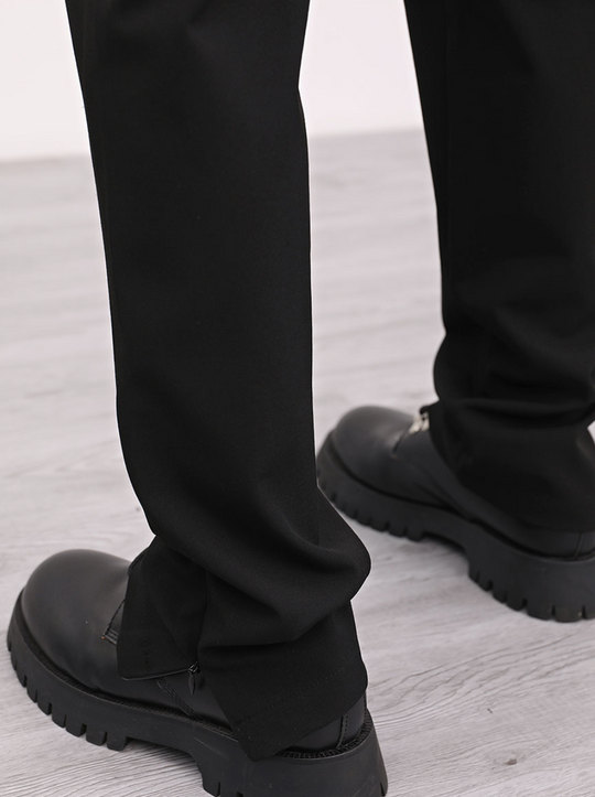 F3F Select All Match Zipper Casual Pants