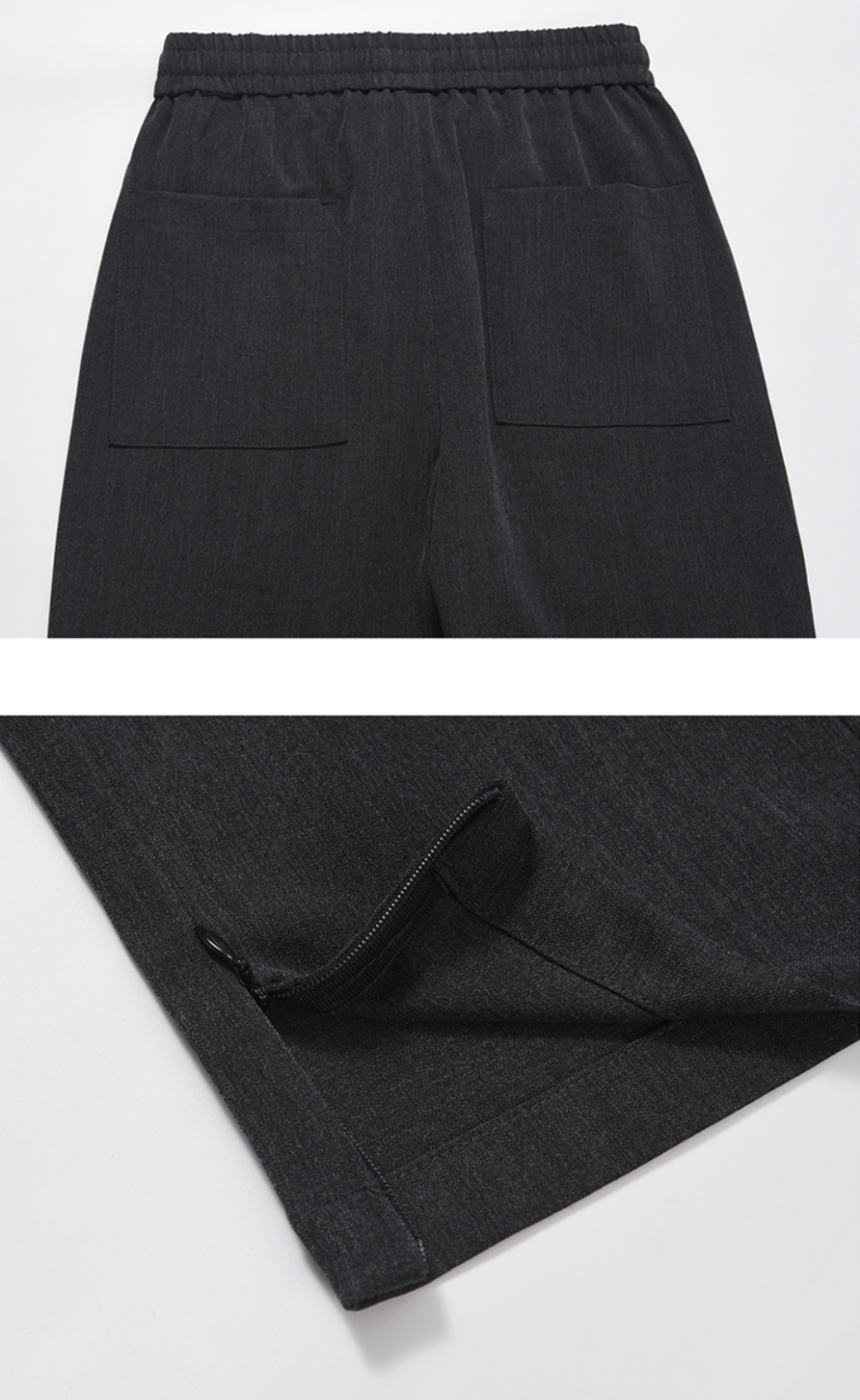 F3F Select All Match Zipper Casual Pants