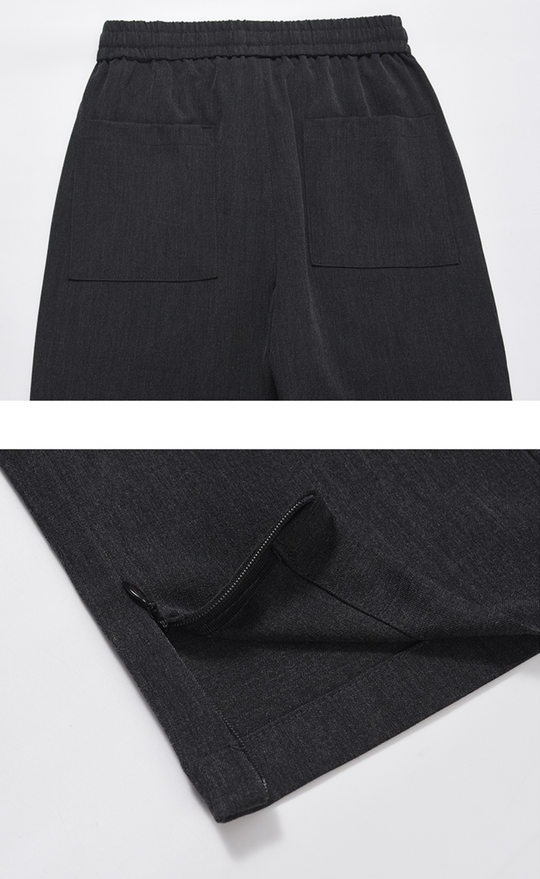 F3F Select All Match Zipper Casual Pants