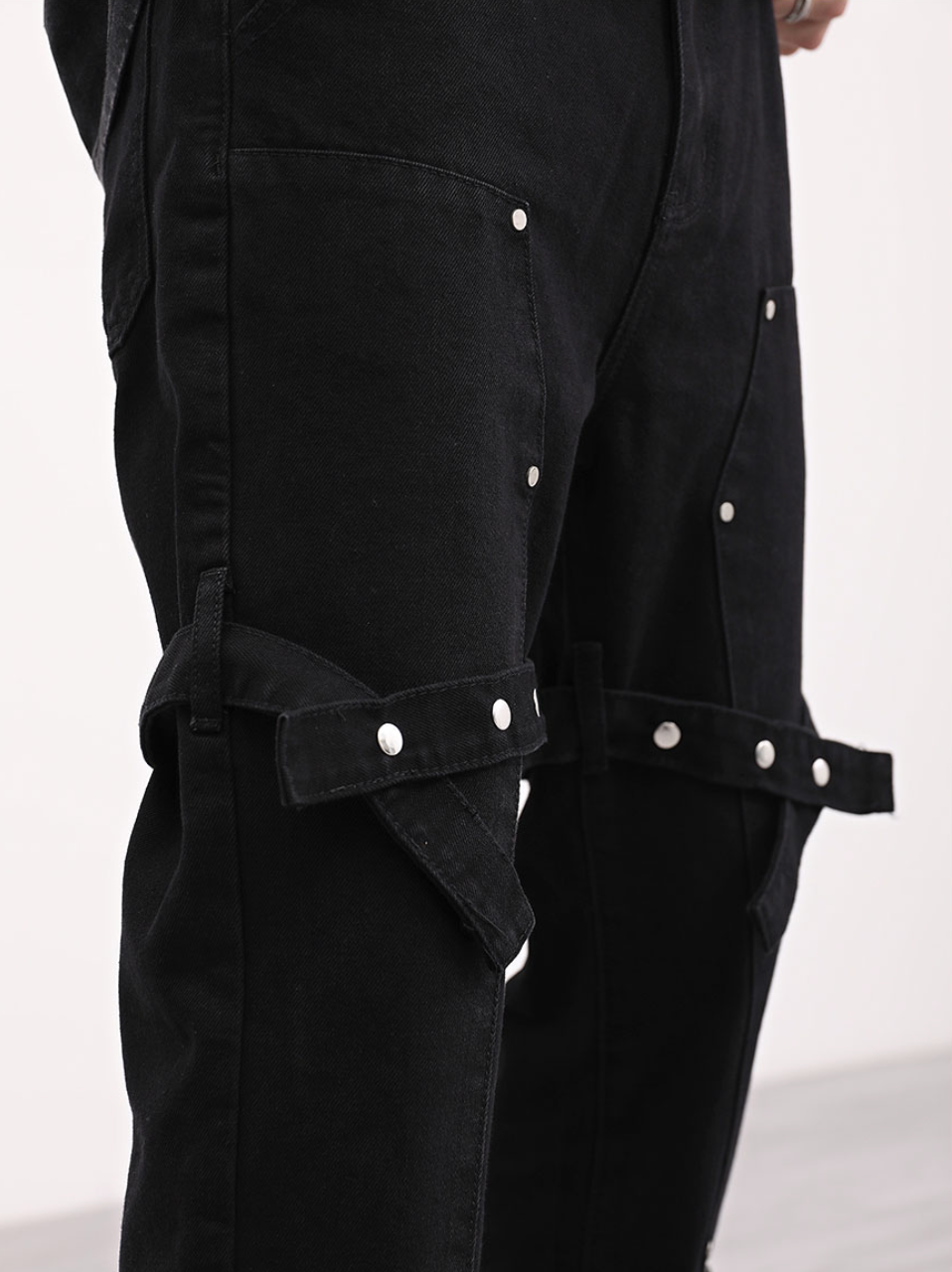 F3F Select Wash Old Rivets Stitching Micro Boot Denim Jeans