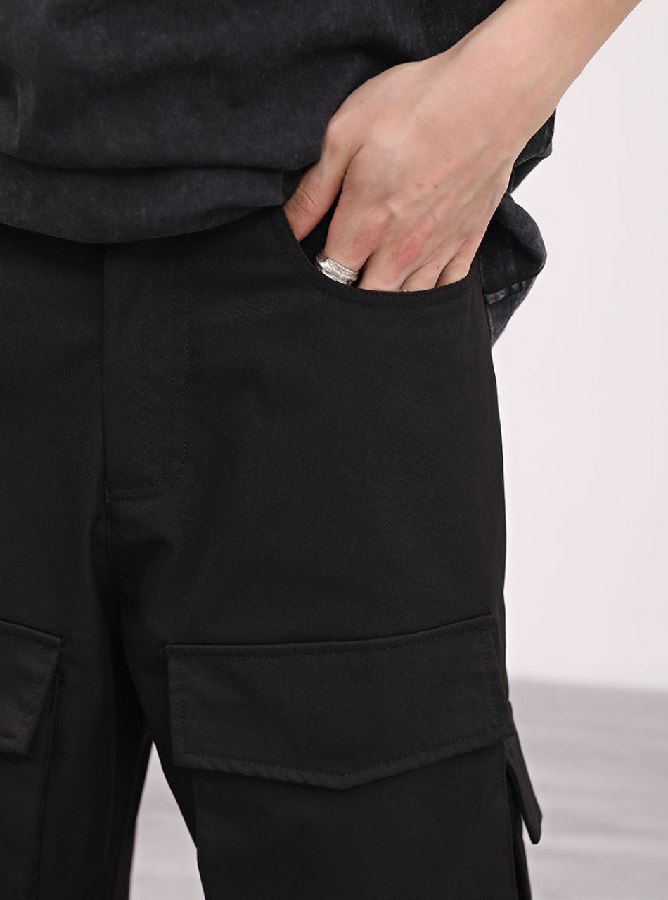 F3F Select 3D Multi Pocket Wide Leg Work Pants