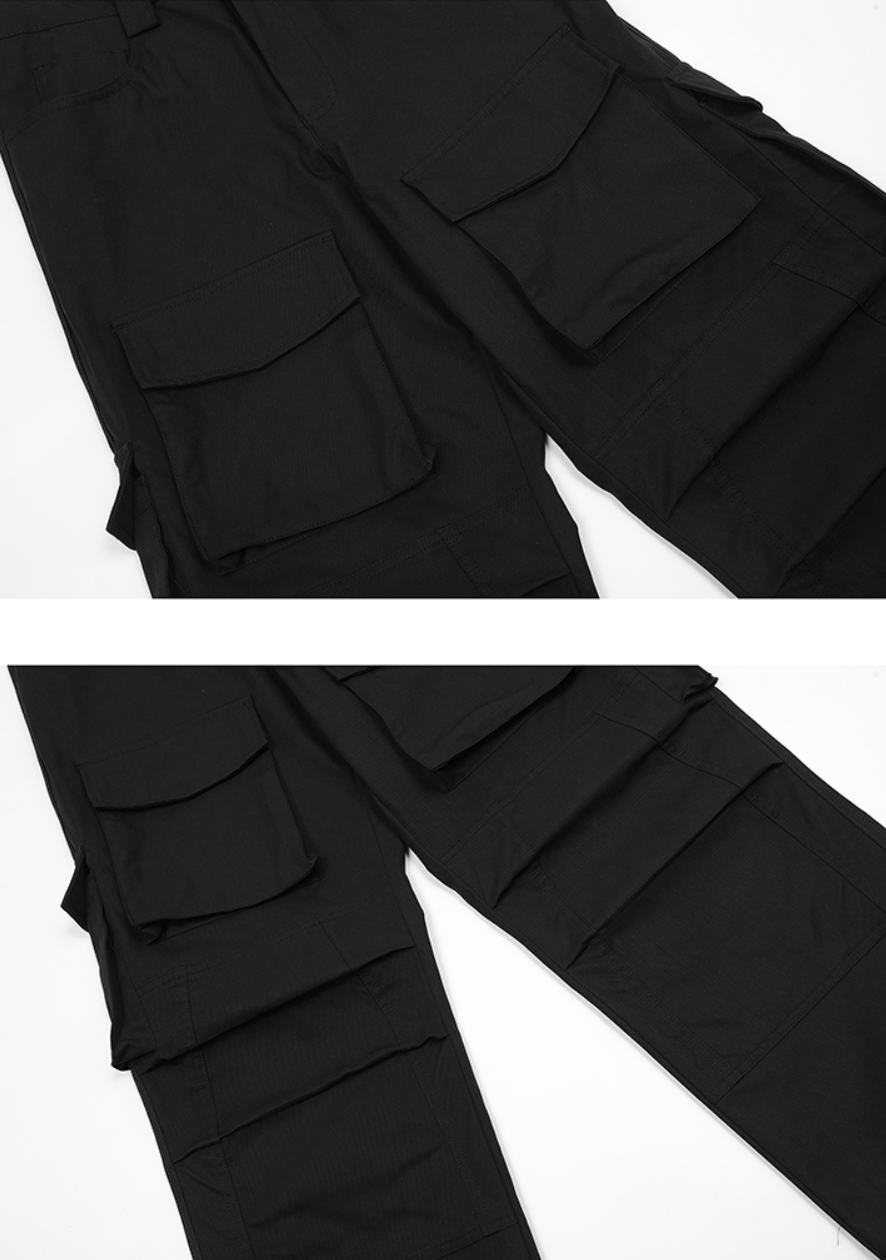 F3F Select 3D Multi Pocket Wide Leg Work Pants
