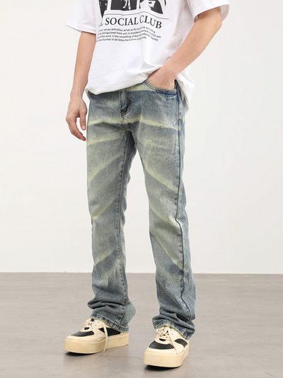 F3F Select Washed Old Micro Laden Denim Jeans