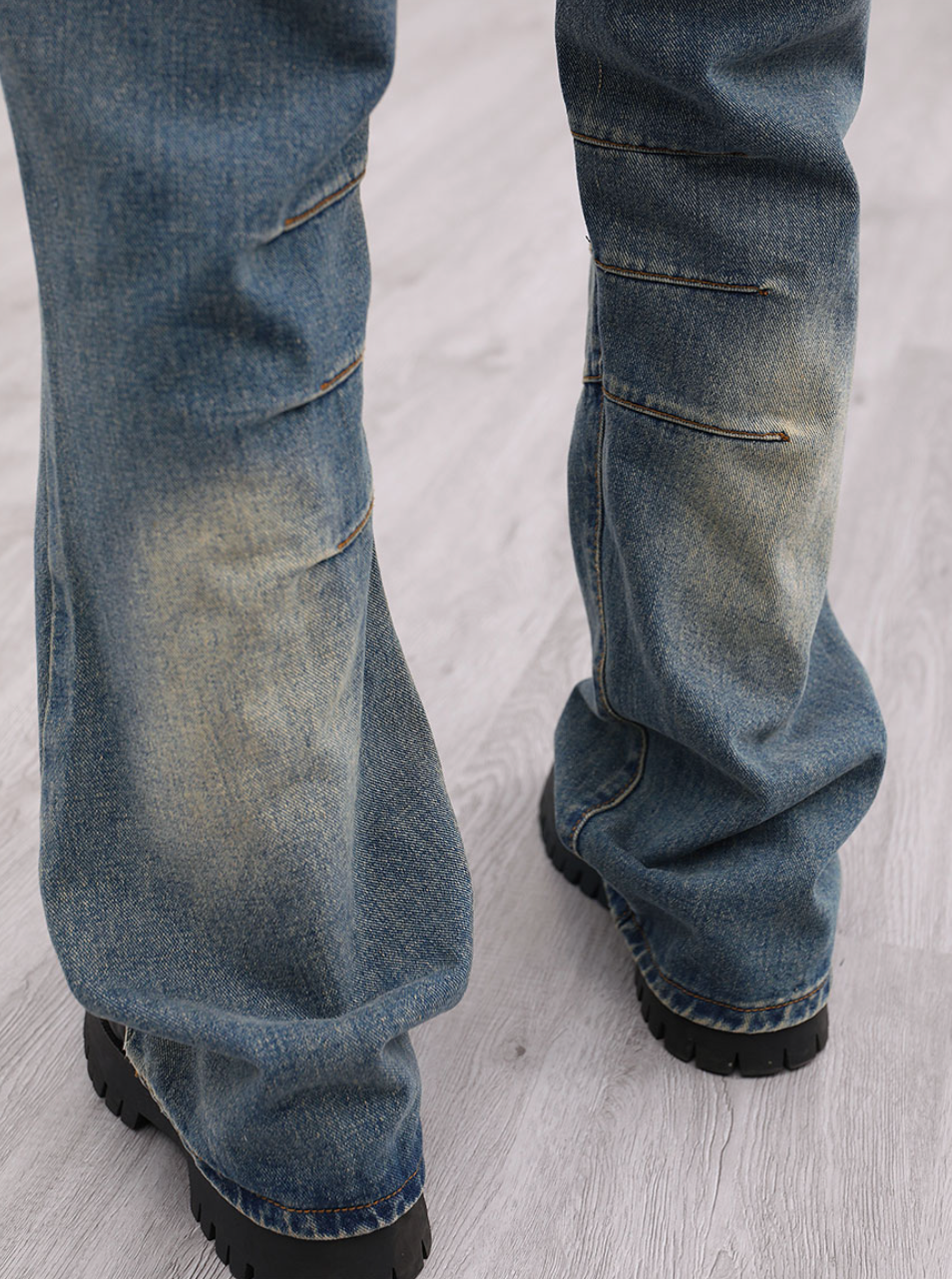 F3F Select Washed Old Stitch Denim Jeans