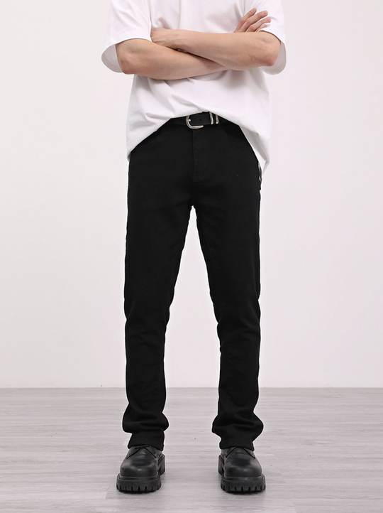 F3F Select Patchwork Leg Button Adjustment Micro Flare Denim Jeans