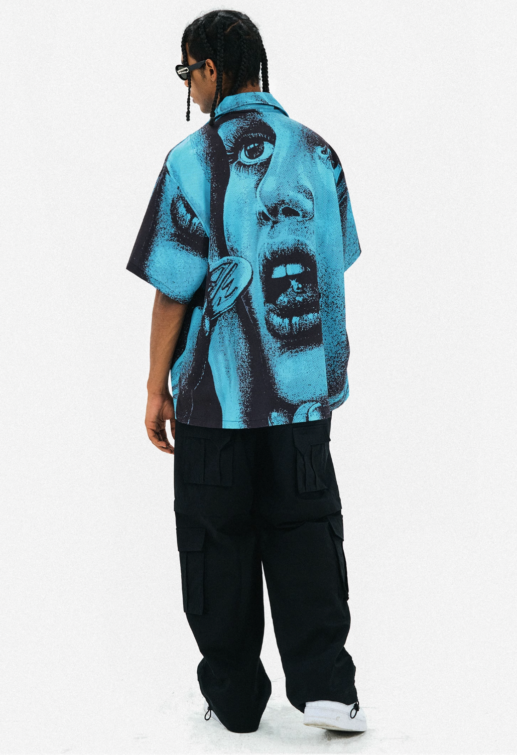 ANTIDOTE Portrait Print Short Sleeve Shirt