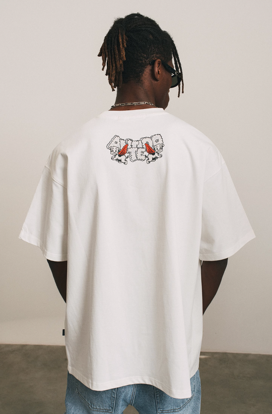 ANTIDOTE Cartoon Pattern Print Tee