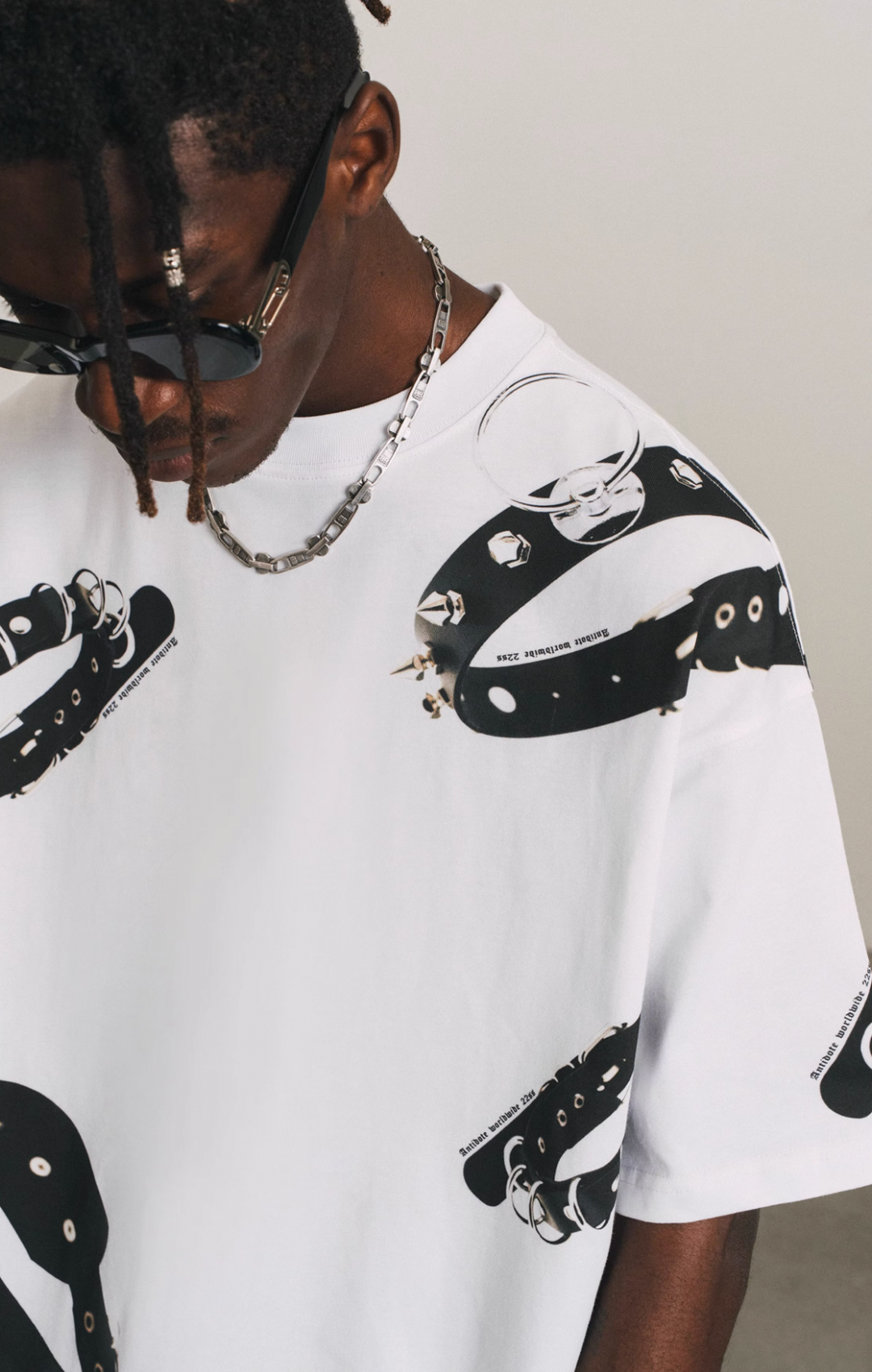 ANTIDOTE Rivets Printed Tee