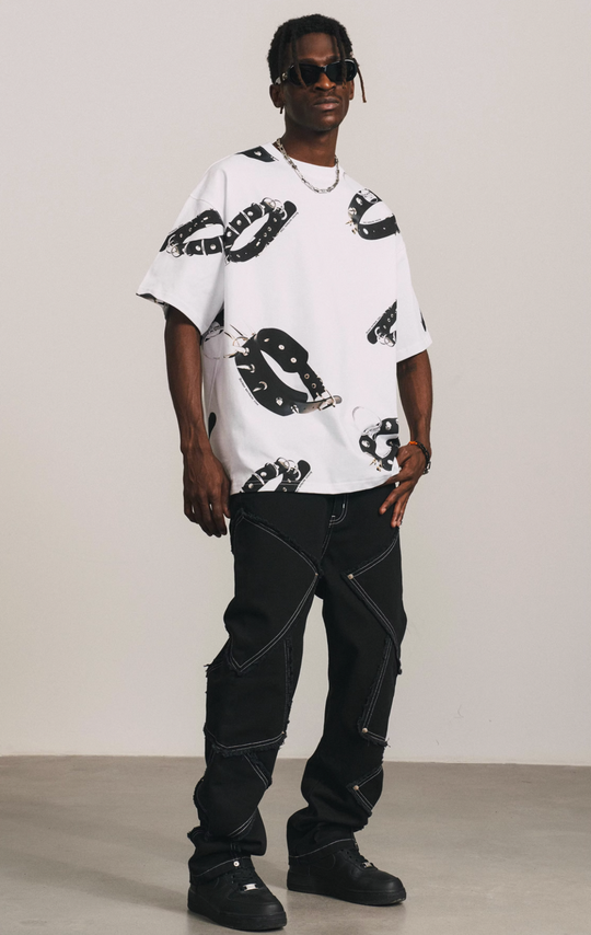 ANTIDOTE Rivets Printed Tee