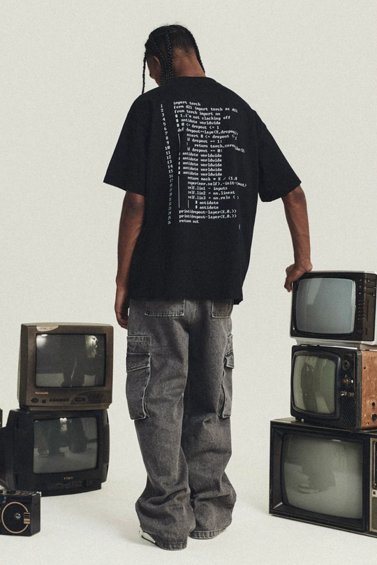 ANTIDOTE Multi Pocket Washed Jeans