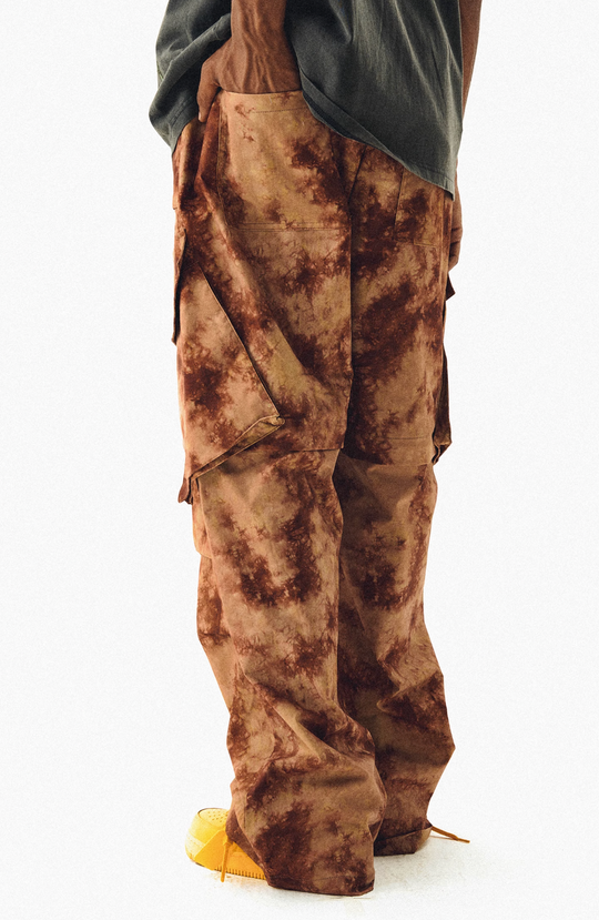 ANTIDOTE Tie-Dye Detachable Pants