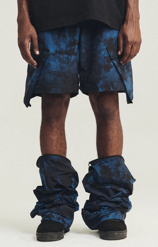 ANTIDOTE Tie-Dye Detachable Pants
