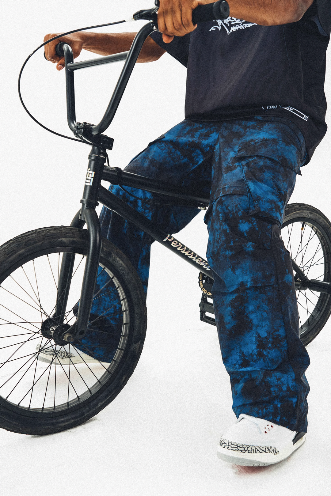 ANTIDOTE Tie-Dye Detachable Pants