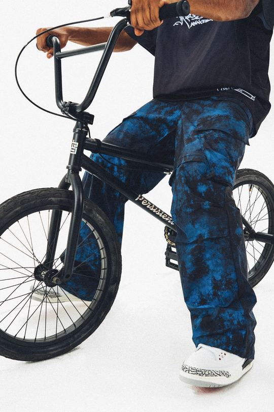 ANTIDOTE Tie-Dye Detachable Pants