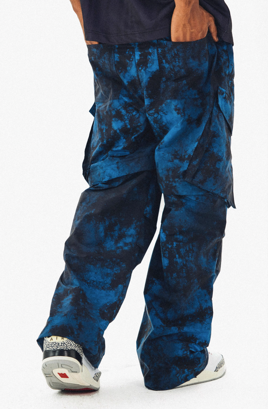 ANTIDOTE Tie-Dye Detachable Pants