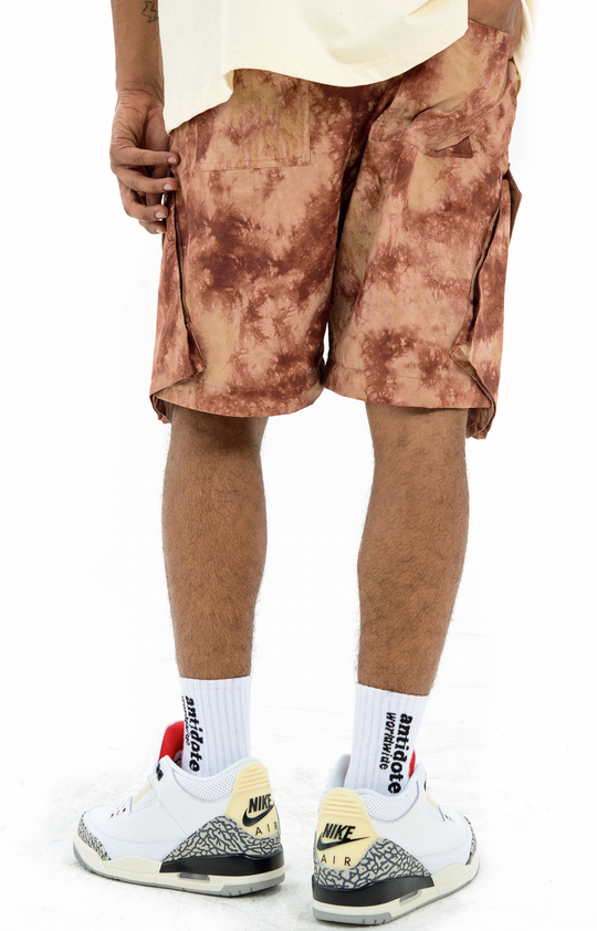 ANTIDOTE Tie-Dye Detachable Pants