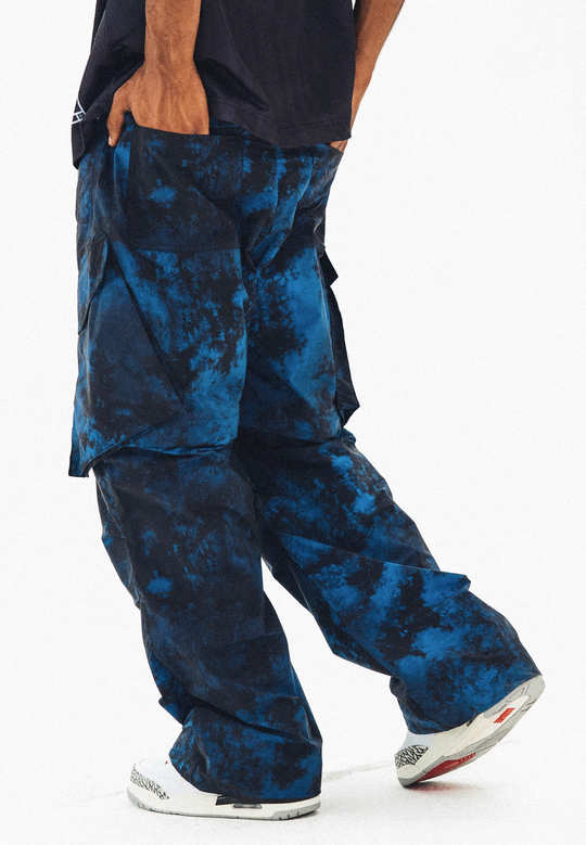 ANTIDOTE Tie-Dye Detachable Pants