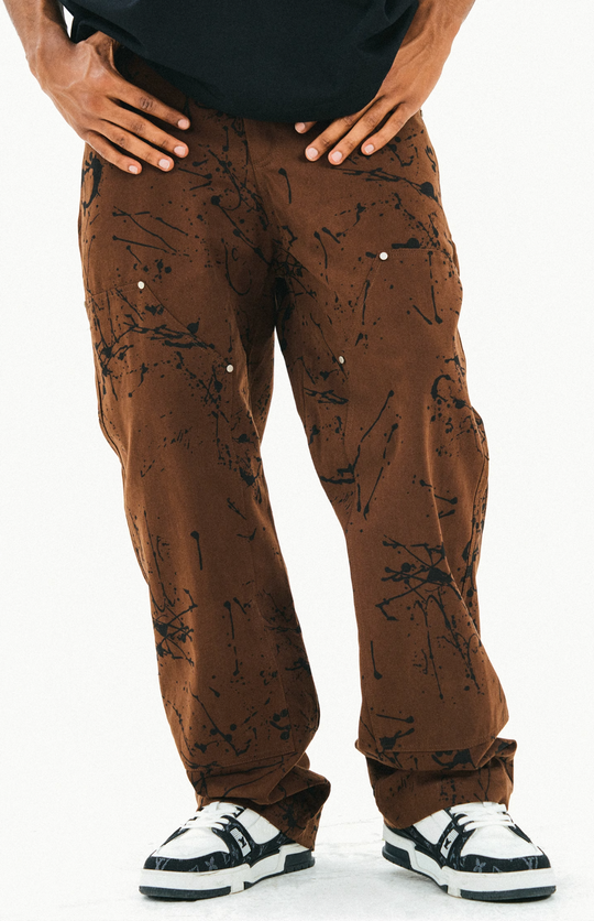 ANTIDOTE Splash Ink Lumberjack Pants