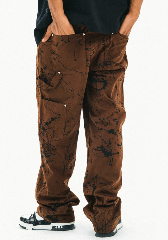ANTIDOTE Splash Ink Lumberjack Pants