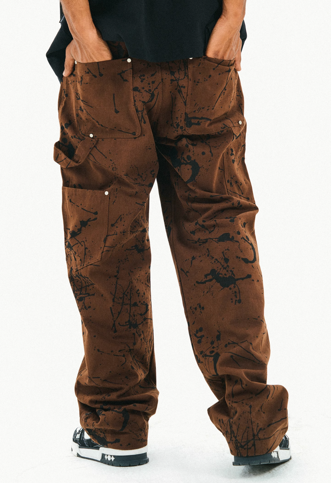 ANTIDOTE Splash Ink Lumberjack Pants