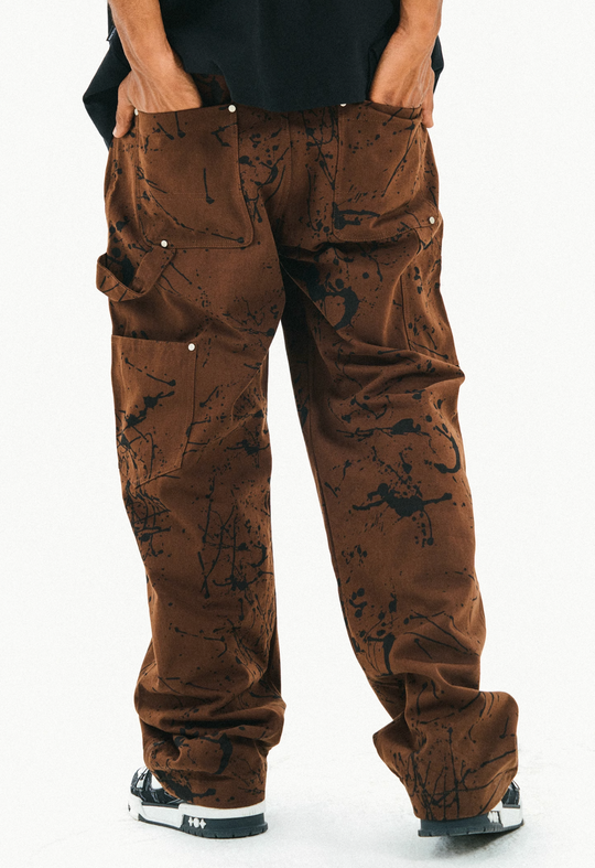 ANTIDOTE Splash Ink Lumberjack Pants
