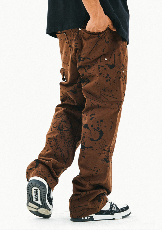 ANTIDOTE Splash Ink Lumberjack Pants