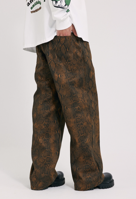 ANTIDOTE Snake Element Pants