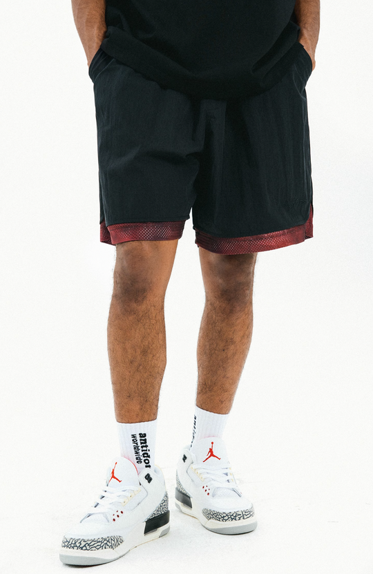 ANTIDOTE Hipster Colorblocked Shorts