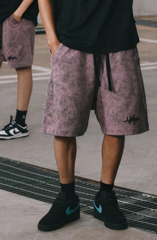 ANTIDOTE Embroidered Color Shorts