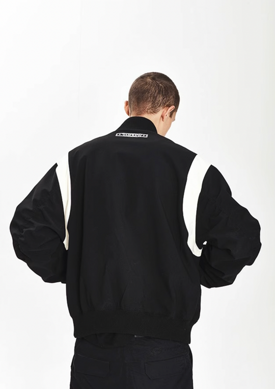 YADcrew 3D Embroidery Air Force Jacket